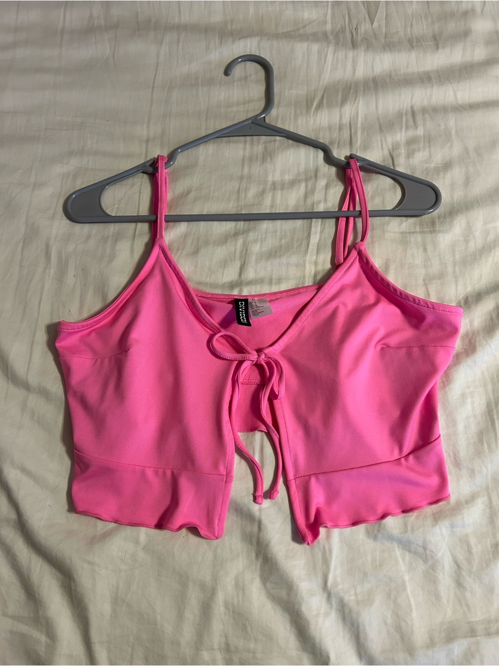 hot pink tank top
